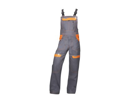 Kalhoty s laclem COOL TREND šedo-oranžové