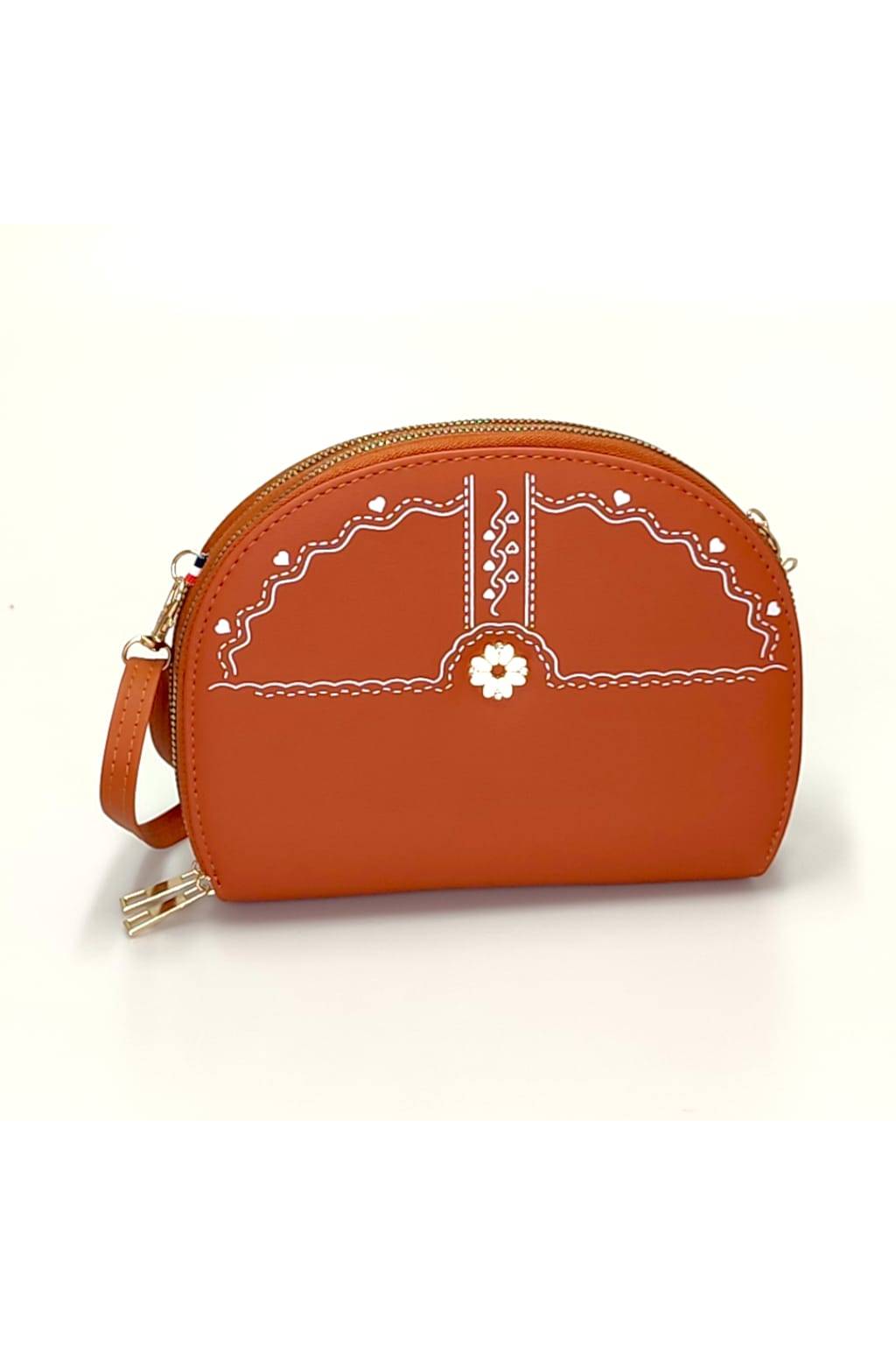 A - Mini Handtasche/Geldbörse für Damen ZY-21557 braun - handtaschen -ausverkauf.de