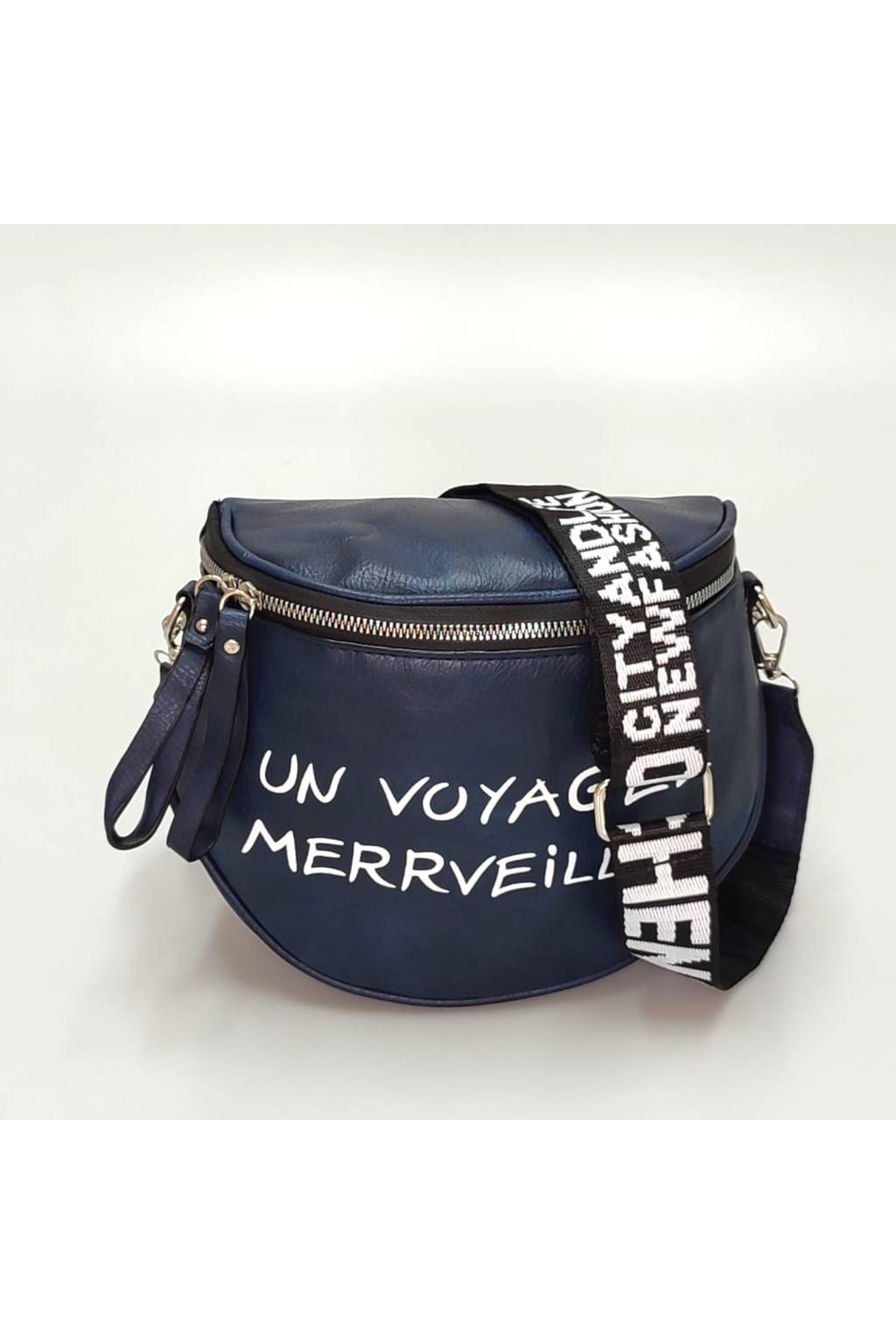 A - Damen Nierentasche TRENDY dunkelblau - handtaschen-ausverkauf.de