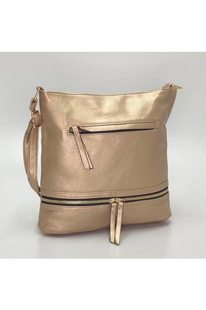 Dámska crossbody kabelka H3015 zlatá www.kabelky vypredaj (2)
