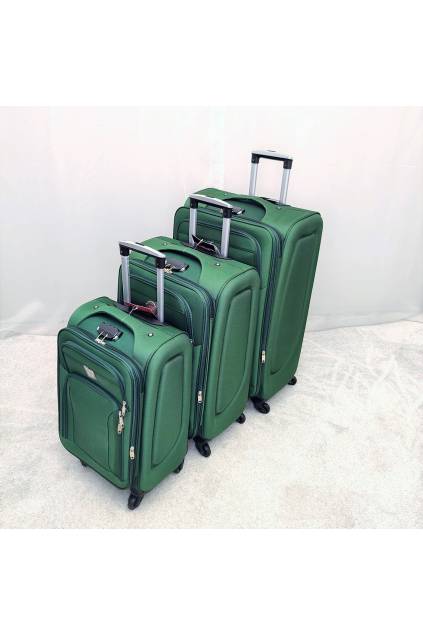 Sada cestovných kufrov 1851 tmavozelená www.kabelky vypredaj (6)