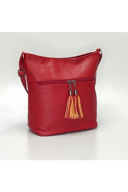 Dámska Crossbody kabelka B7835 bordová www.kabelky vypredaj.eu (5)