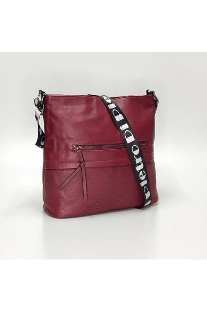 Dámska Crossbody kabelka B7839 bordová www.kabelky vypredaj.eu (18)