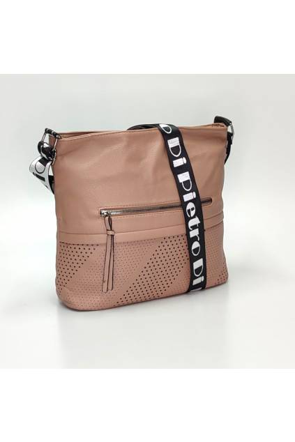 Dámska Crossbody kabelka B7839 tmavobéžová www.kabelky vypredaj.eu (33)