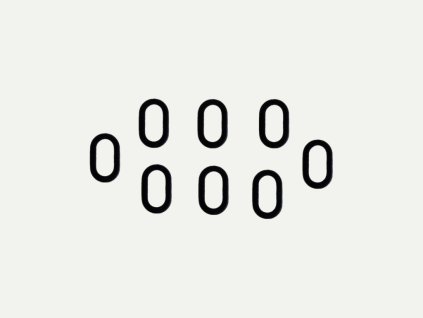 259 exc ovalne krouzky oval rig rings 4 5mm