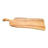 Servírovací prkénko z olivového dřeva 42 × 14 cm s rukojetí