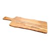Servírovací prkénko z olivového dřeva 45 × 14 cm s rukojetí