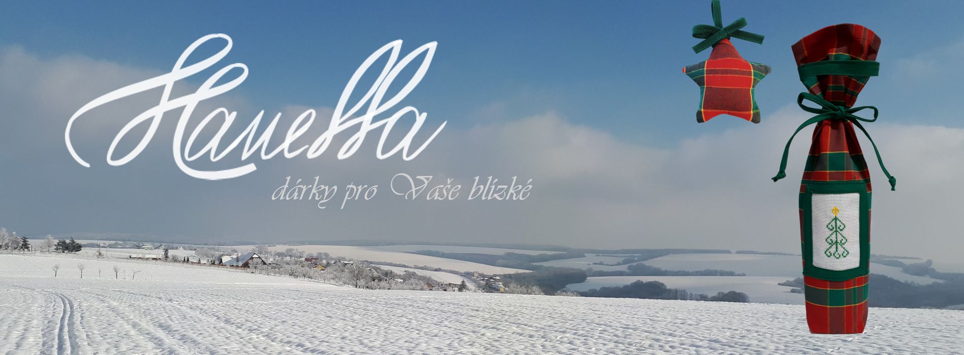 Vánoční banner Hanessa