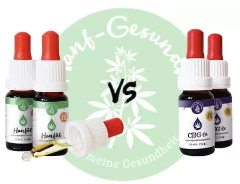 CBD vs. CBG Hanföl