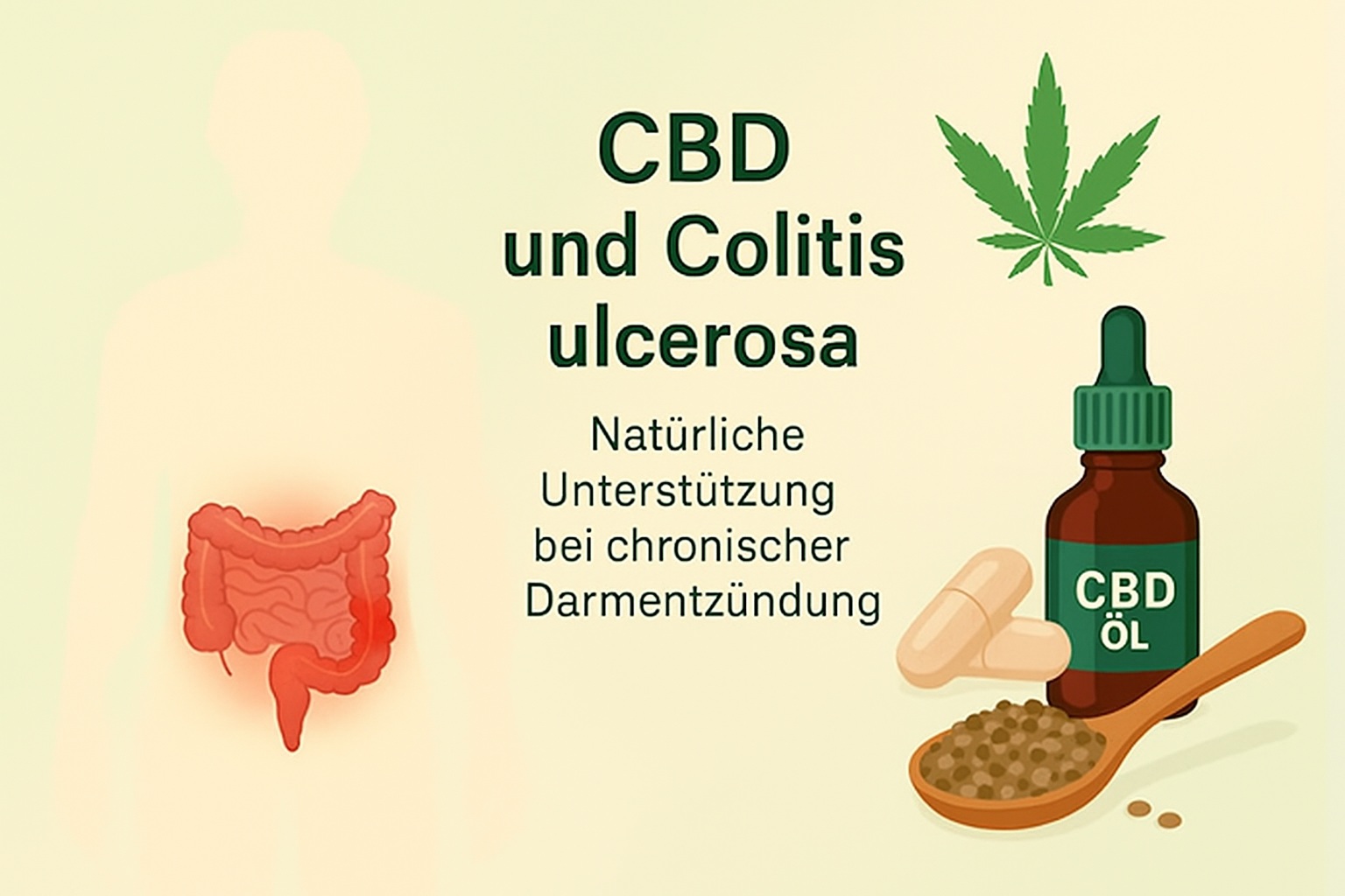 CBD und Colitis ulcerosa: Kann Cannabis bei entzündlichen Darmerkrankungen helfen?