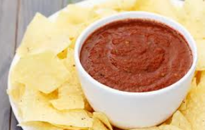 Gerösteter Hanf Chipotle Salsa
