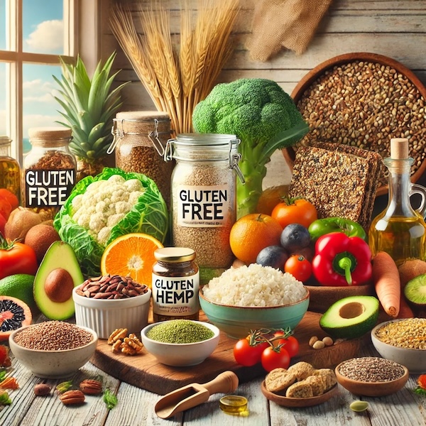 Glutenfreie Ernährung - was ist das und wie kann man Hanfprodukte einbeziehen?