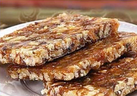 Halva aus Walnuss mit Hanfsamen