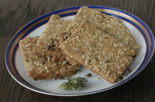 Hanf-Krautplätzchen