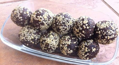 Hanf Weihnachtskugeln (ohne Backen)