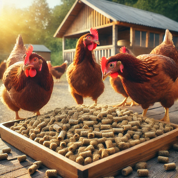 Wie kann die Legeleistung von Hennen gesteigert werden? Mit Hanfpresskuchen!