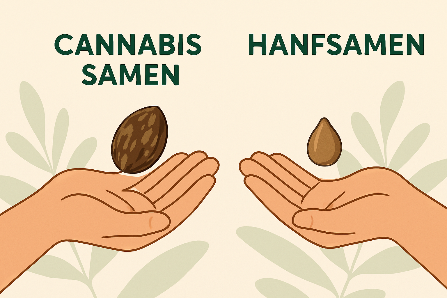 Cannabis Samen vs. Hanfsamen – Unterschiede & was beim cannabis samen kaufen deutschland zählt
