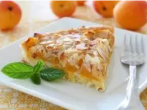 Hanftorte mit Aprikosen