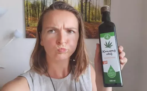 Oil Pulling mit Hanfsamenöl