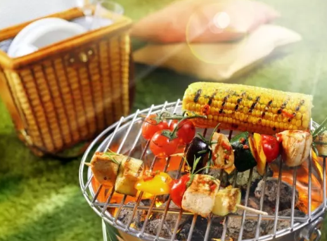 Sommergrill mit Hanf