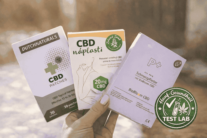 Vergleich von CBD-Pflastern im Jahr 2026