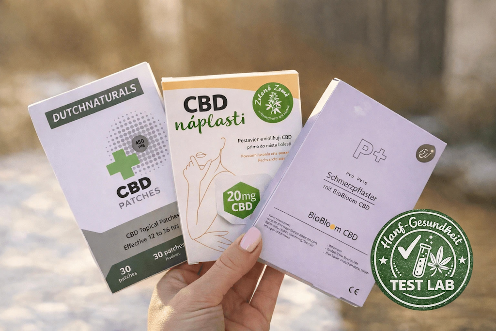 Vergleich von CBD-Pflastern im Jahr 2026