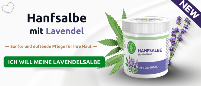 Hanfsalbe mit Lavendel