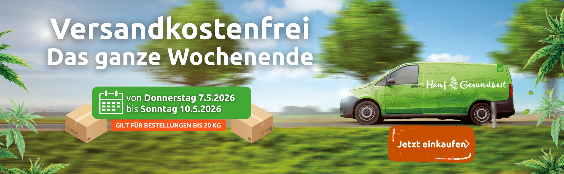 Kostenloser Versand