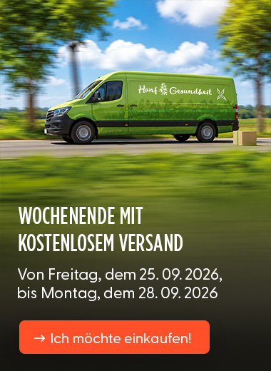 Wochenende mit kostenlosem Versand