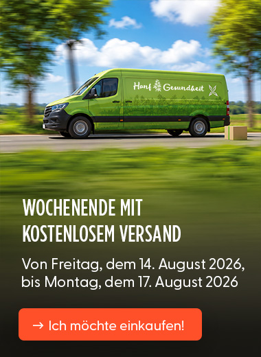 Wochenende mit kostenlosem Versand