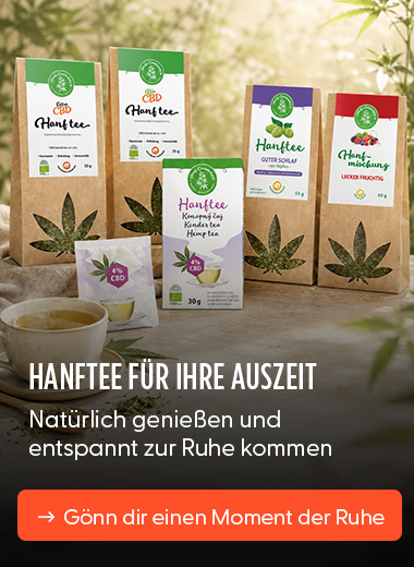 Hanftee für Ihre Auszeit