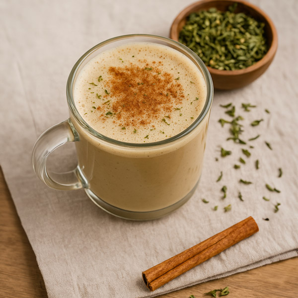 Rezept für Hanftee-Latte