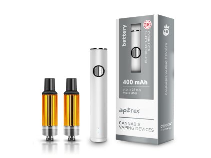 CBD Cartridge SET – 2x Cartridge + Batterie