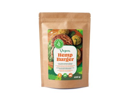 Vegan hemp burger