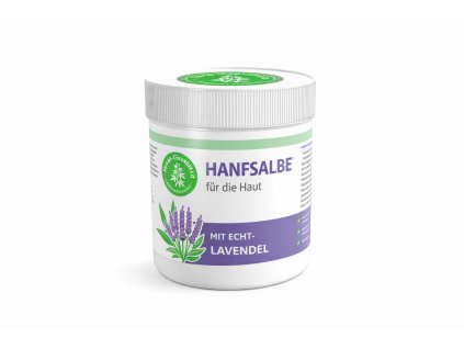 Hanfsalbe mit Lavendel