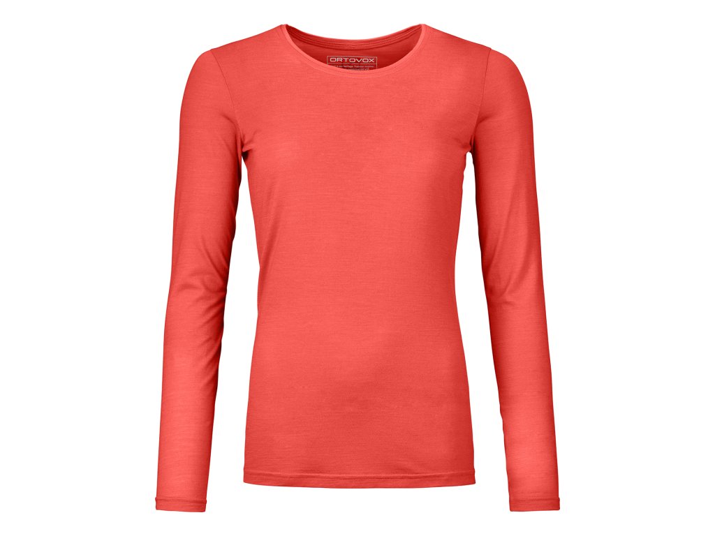 150 Cool Clean Long Sleeve Women's (Size M, Color Coral)