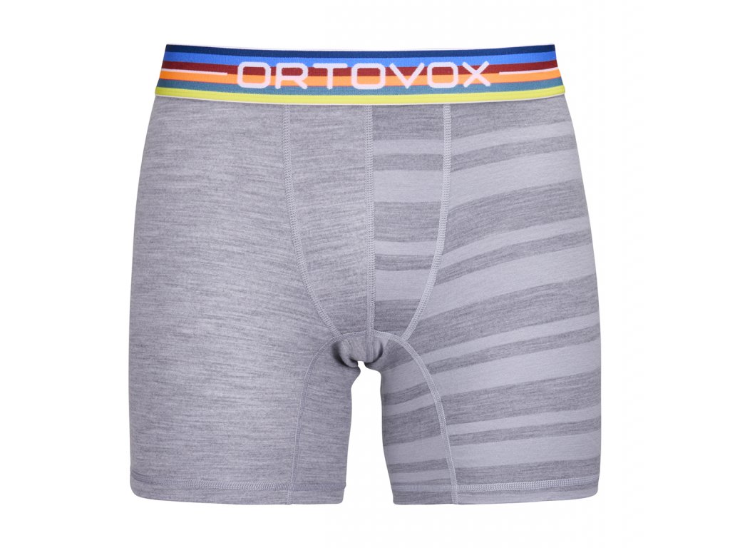 185 Rock'N'Wool Boxer Men's (Size XL, Color Grey Blend)