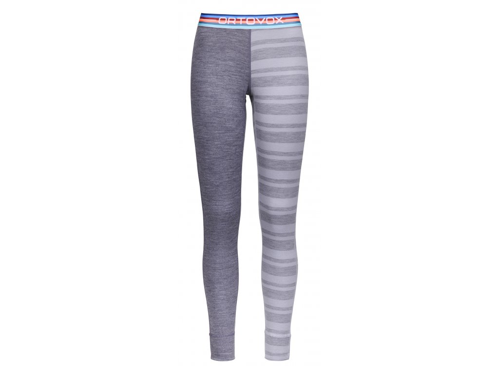 185 Rock'N'Wool Long Pants Women's (Size M, Color Grey Blend)