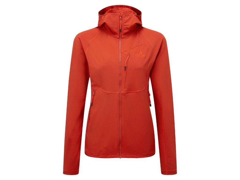 Arrow Hooded Jacket Women's (Size XS, Color Red Rock)