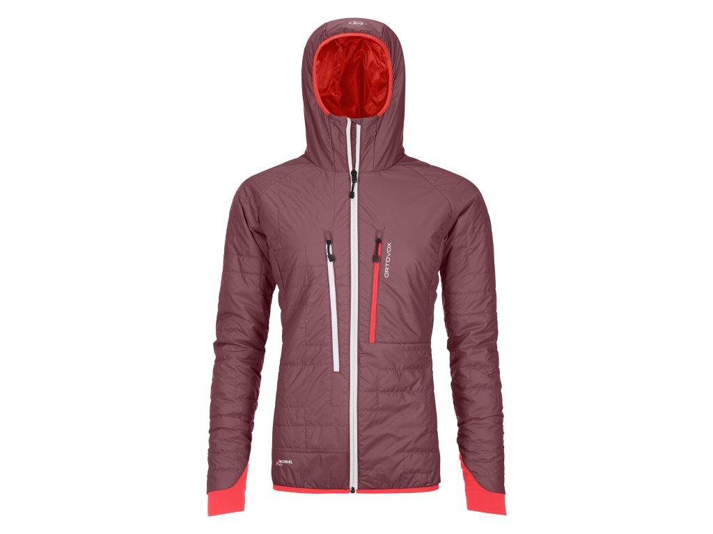 Swisswool Piz Boe Jacket Women's (Size L, Color Mountain Rose)
