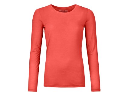 150 Cool Clean Long Sleeve Women's (Size M, Color Coral)
