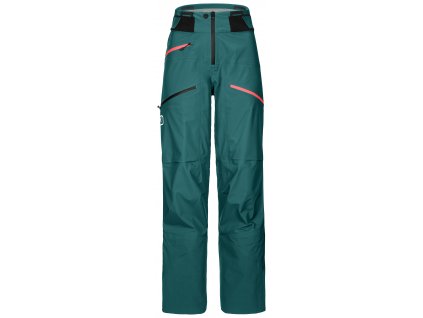 3L Deep Shell Pants Women's (Size XS, Color Pacific Green)