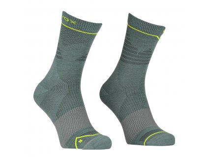 Alpine Pro Compression Mid Socks Men's (Size 39-41, Color Arctic Grey)