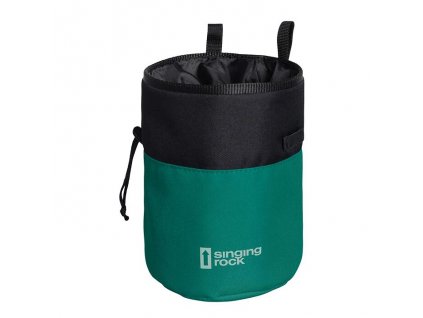 CHALK BAG DUO BLACK/GREEN