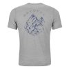 150 Cool Ballpen T-shirt Men's (Size XXL, Color Arctic Grey)