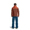 Swisswool Piz Badus Jacket Men's (Size S, Color Clay Orange)