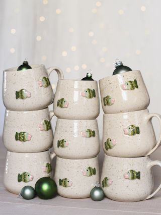 SOUTĚŽ o hrníček a kalíšek s kapříkama 🎄. Uplně jsem na ní upřímně zapomněla a vím, že jsem vám to tady slibovala....