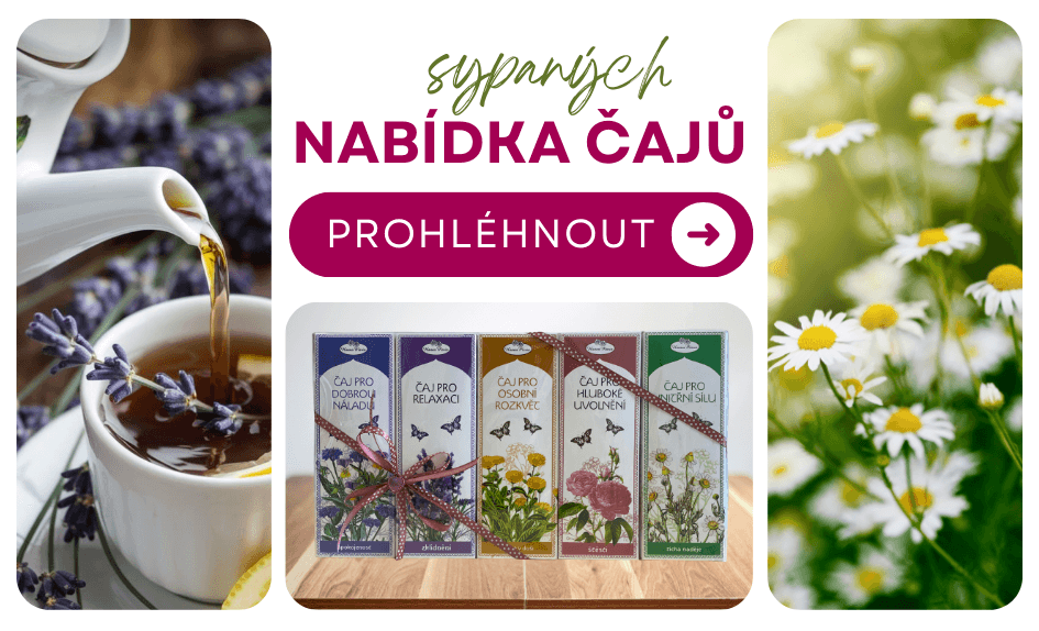 Nabídka sypaných čajů