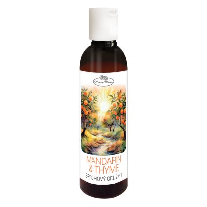 sprchac 2v1 Wild MANDARIN 2024 200 ml bile vicko