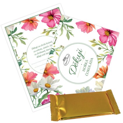 cokolada mlecna DĚKUJI 2026 3d